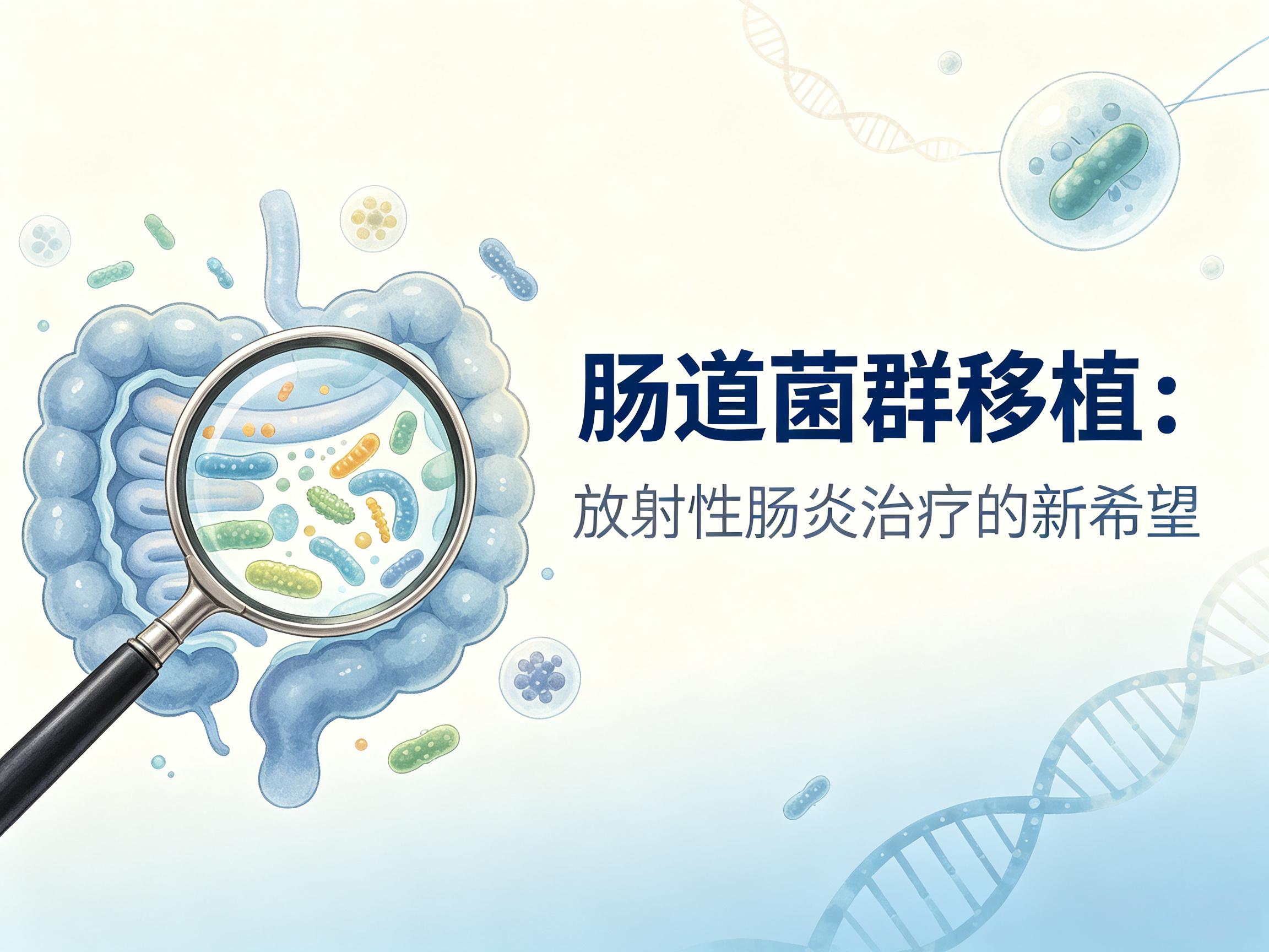 赣州市|第3期 肠道菌群移植：放射性肠炎治疗的新希望